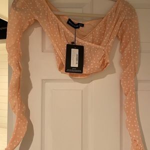 Pretty Little Thing Crop Shirt